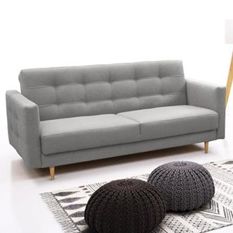 Couch im skandinavischen Stil Inspiration für eine Sitzgarnitur